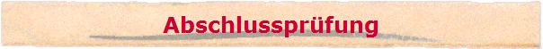 Abschlussprfung